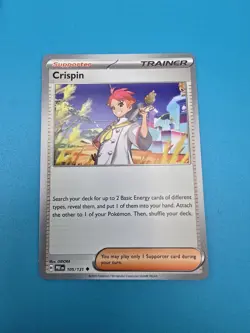 4x Crispin 105/131 Prismatic Evolutions Pokemon Playset x4 - Image 2