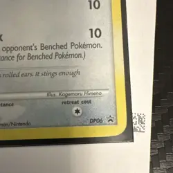 Pokemon Buneary Promo DP06 Diamond and Pearl Holo 50HP 2007 - Image 3