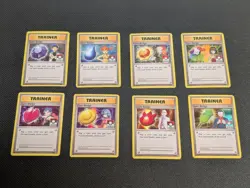 Kanto 8 Gym Badge Pokemon League Promo XY202-XY209 - Image 1