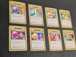 Kanto 8 Gym Badge Pokemon League Promo XY202-XY209 - Image 2