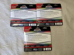 Pokemon TCG Prismatic Evolutions Tech Sticker Collection Blister Set of 3 Sealed - Image 2