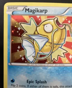 Pokemon TCG Shiny Magikarp XY143 Holo Black Star Promo - Image 2