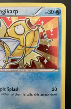 Pokemon TCG Shiny Magikarp XY143 Holo Black Star Promo - Image 3