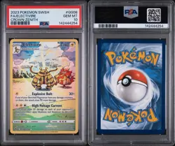 2023 POKEMON SWORD & SHIELD CROWN ZENITH #GG08 FULL ART/ELECTIVIRE PSA 10 - Image 3