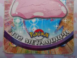 METAMORPH #132 - TOPPS TV ANIMATION EDITION 1999 - CARTE POKEMON - BON ETAT - Image 3