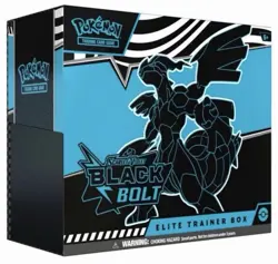 Pokemon TCG Black Bolt Elite Trainer Box ETB IN HAND Factory Sealed NEW - Image 1