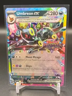 Umbreon ex 060/131 Prismatic Evolutions Stamped Promo Pokemon TCG - Image 1