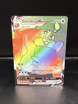 Pokemon Greedent VMAX 272/264 - Sword & Shield Fusion Strike - Pokemon TCG - Image 2
