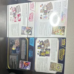 Pokemon ETB Lot of 4 White Flame Prismatic Evolutions Phantasm Flames Surging S. - Image 2