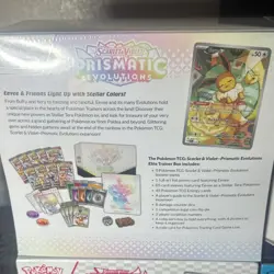 Pokemon ETB Lot of 4 White Flame Prismatic Evolutions Phantasm Flames Surging S. - Image 3