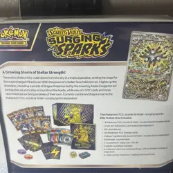 Pokemon ETB Lot of 4 White Flame Prismatic Evolutions Phantasm Flames Surging S. - Image 4