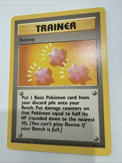 Pokemon TCG Revive Base Set 89/102 Regular Shadowless Uncommon - Image 1