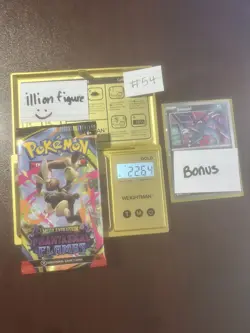 VERY HEAVY! BIG HITUUU 22.64g Phantasmal Flames Pokemon TCG Booster (SEALED) - Image 1