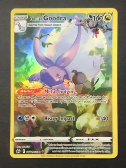 Pokemon TCG Hisuian Goodra GG21/GG70 Crown Zenith Galarian Gallery NM - Image 1