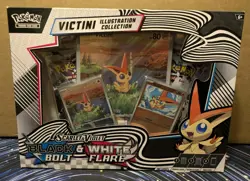 Pokemon TCG: Black Bolt & White Flare Unova Victini Illustration Collection Box - Image 1
