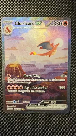 Pokemon TCG Charizard EX 199/165 Scarlet & Violet 151 English LP condition - Image 1