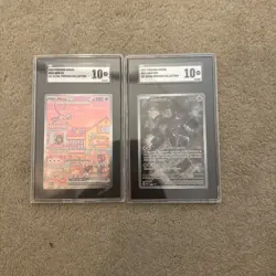 Pokemon Mew ex #53 Ultra-Premium Collection Promo Mewtwo #52 151 - Image 2