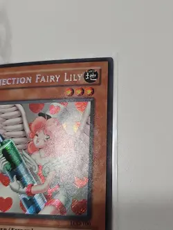 Yugioh Injection Fairy Lily LOD-100 Secret Rare LP - Image 2