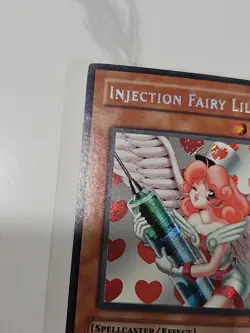 Yugioh Injection Fairy Lily LOD-100 Secret Rare LP - Image 3