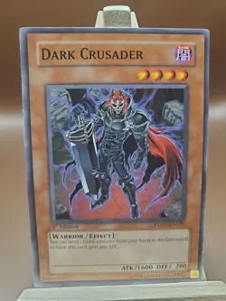 LP Dark Crusader PTDN-EN020 YuGiOh! Card Phantom Darkness 1st Edition - Image 1