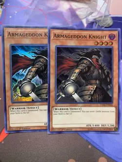 Armageddon Knight DASA-EN040 Dark Saviors 1st Edition - Image 1