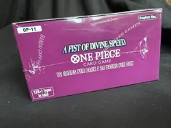One Piece TCG: A Fist of Divine Speed Booster Box (OP-11) Sealed NEW - Image 4