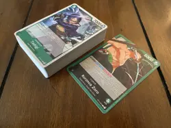 Roronoa Zoro Green OP12 Complete Deck - One Piece TCG Ready To Play - Image 1