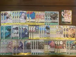 Shirahoshi Yellow Green Fishman OP12 Complete Deck - One Piece TCG Ready To Play - Image 2
