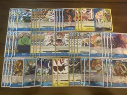 Queen Blue Yellow OP12 Complete Deck - One Piece TCG Ready To Play - Image 2