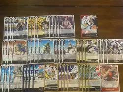 Monkey D Garp Red Black OP12 Complete Deck - One Piece TCG Ready To Play - Image 2