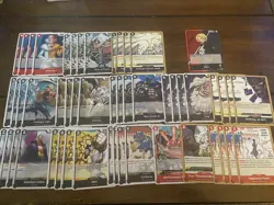 Sabo Red Black OP12 Complete Deck - One Piece TCG Ready To Play - Image 2