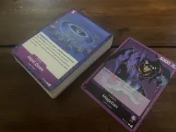 Magellan Purple Impel Down OP12 Complete Deck - One Piece TCG Ready To Play - Image 1