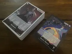 Gecko Moria Black Thriller Bark OP12 Complete Deck - One Piece TCG Ready To Play - Image 1