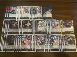 Gecko Moria Black Thriller Bark OP12 Complete Deck - One Piece TCG Ready To Play - Image 2