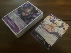 Monkey D Luffy Purple Black OP12 Complete Deck - One Piece TCG Ready To Play - Image 1