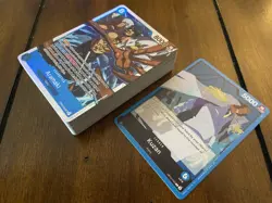 Kuzan Blue Navy Sakazuki OP12 Complete Deck - One Piece TCG Ready To Play - Image 1