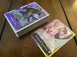 Donquixote Rosinante Purple YellOP12 Complete Deck - One Piece TCG Ready To Play - Image 1