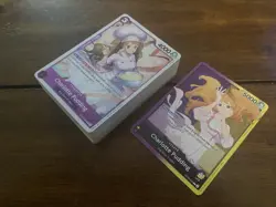 Charlotte Pudding Purple Yellow OP12 Complete Deck - One Piece TCG Ready To Play - Image 1