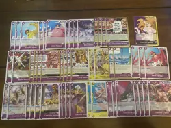 Charlotte Pudding Purple Yellow OP12 Complete Deck - One Piece TCG Ready To Play - Image 2
