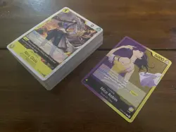 Nico Robin Purple Yellow OP12 Complete Deck - One Piece TCG Ready To Play - Image 1