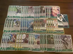 Kuro Green East Blue OP12 Complete Deck One Piece TCG Ready To Play - Image 2