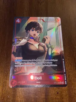 One Piece TCG Doll OP11-008 Alt Art A Fist of Divine Speed English - Image 2