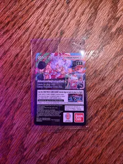 2026 One Piece Monkey D. Luffy US Voyage College Basketball P-055 Rutgers Game - Image 2