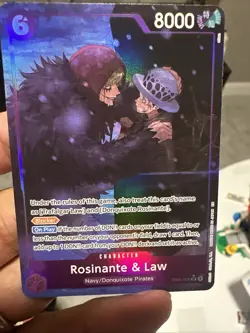 One piece TCG OP14-038 Rosinante & Law Alternate Art - Image 1
