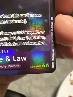 One piece TCG OP14-038 Rosinante & Law Alternate Art - Image 4