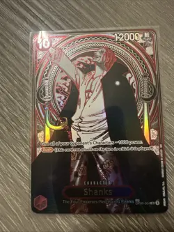 Shanks - OP09-004 (SP) (Silver) OP09-004 Carrying On His Will Foil - Image 1