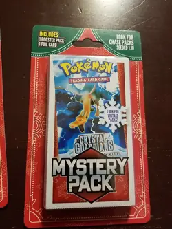 POKEMON MYSTERY PACK SEALED SEEDED 1:10 EX CRYSTAL GUARDIANS VINTAGE Lot Of 2 - Image 2