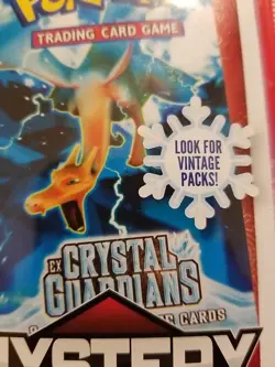 POKEMON MYSTERY PACK SEALED SEEDED 1:10 EX CRYSTAL GUARDIANS VINTAGE Lot Of 2 - Image 5