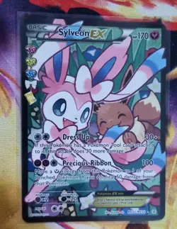 Pokemon Card TCG Sylveon EX Full Art RC32-32 Generations Radiant Collection Holo - Image 1