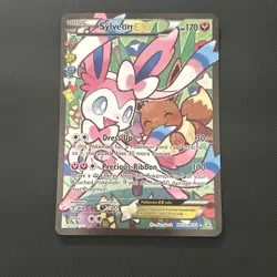 Pokemon Sylveon EX Full Art Holo Card RC32-32 Generations Radiant Collection - Image 1